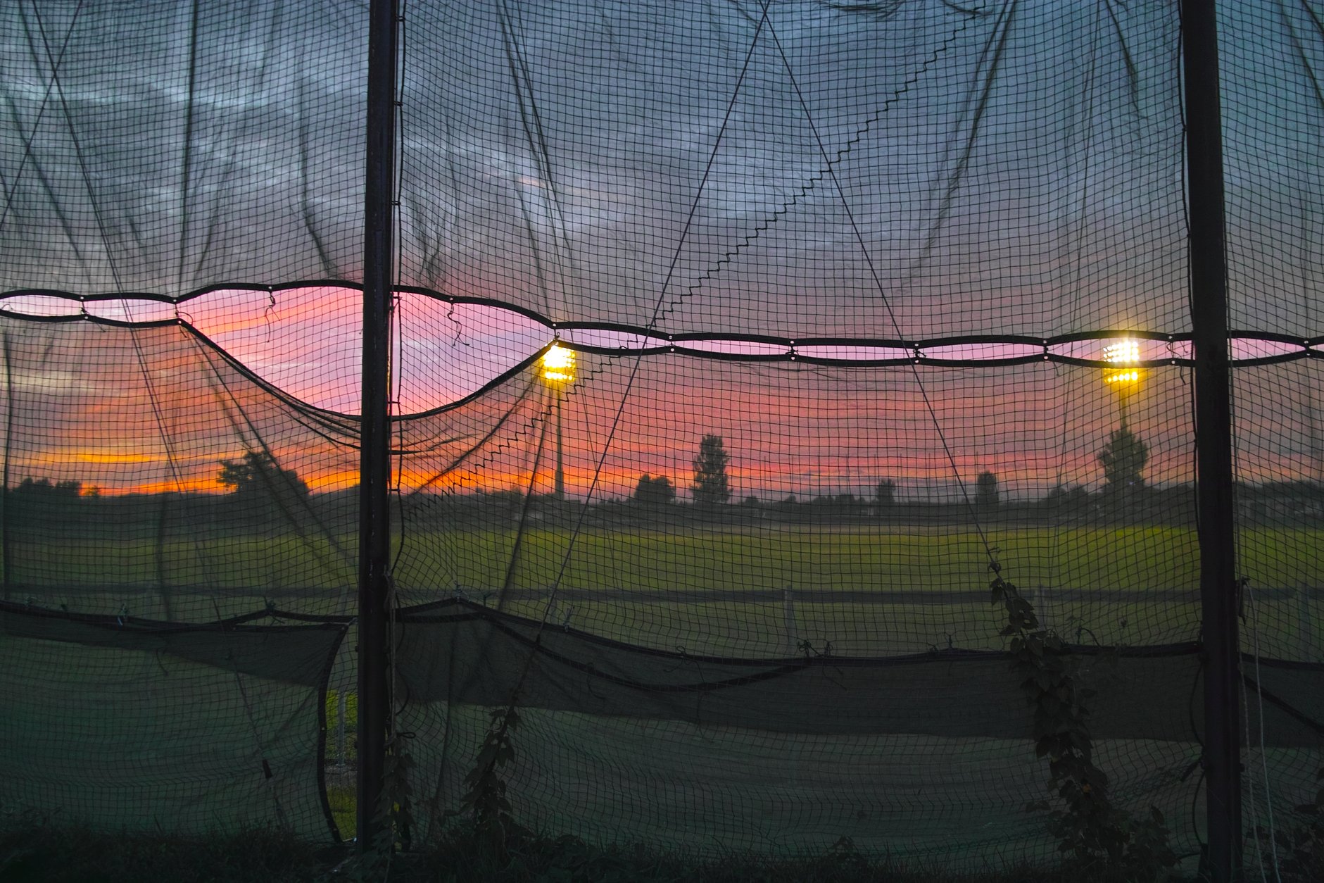夏の夕空