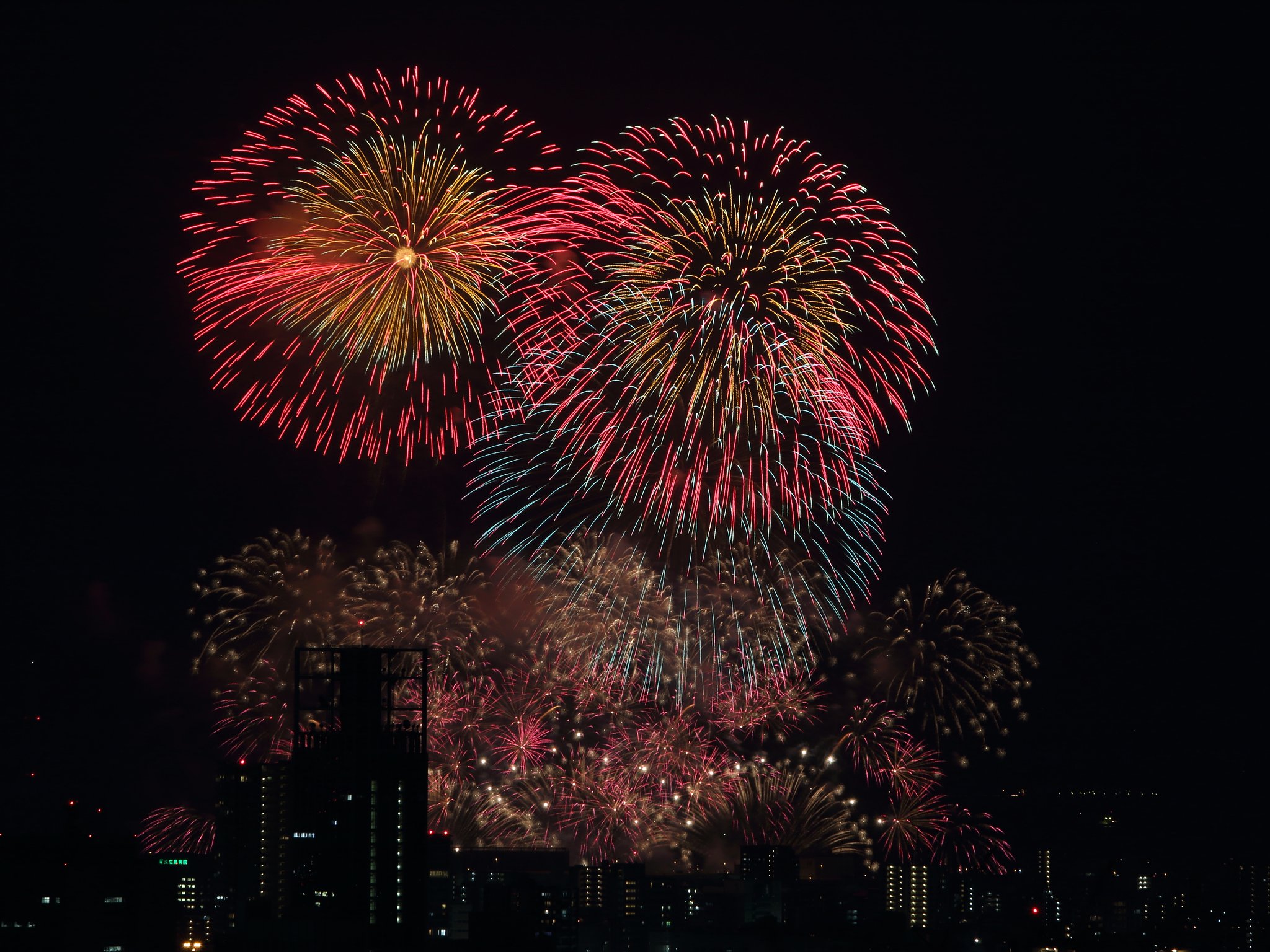 広島夢みなと花火大会その１