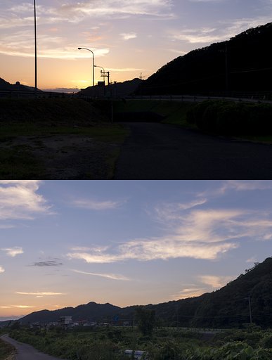 日没後AB