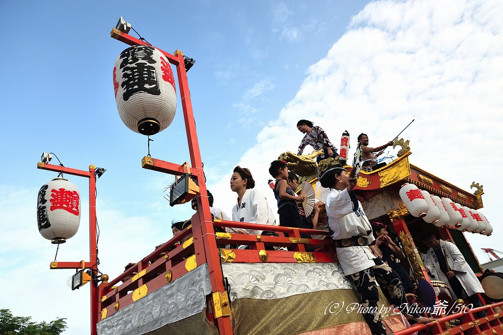 山車が行く～