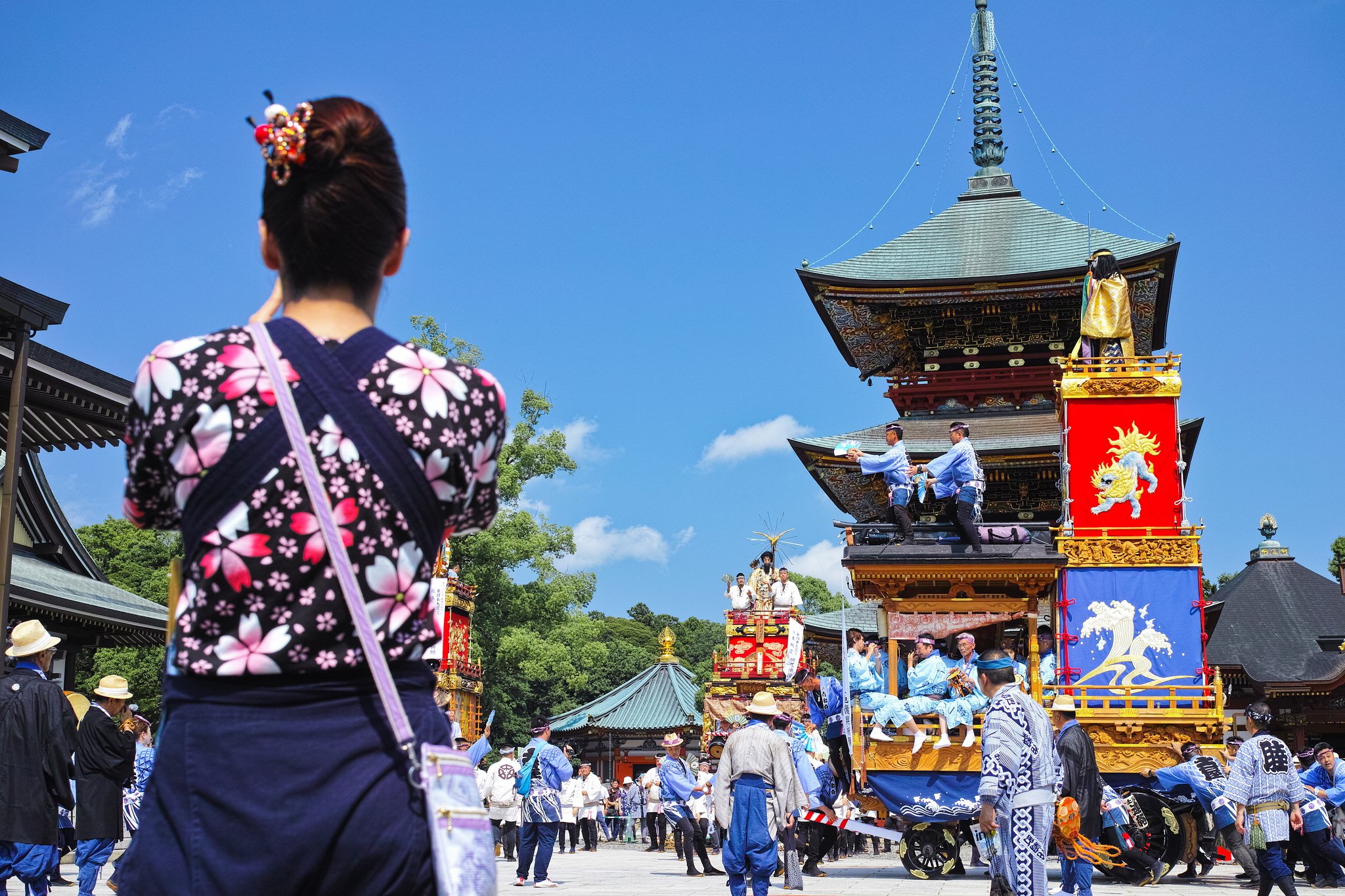 暑い夏始まる