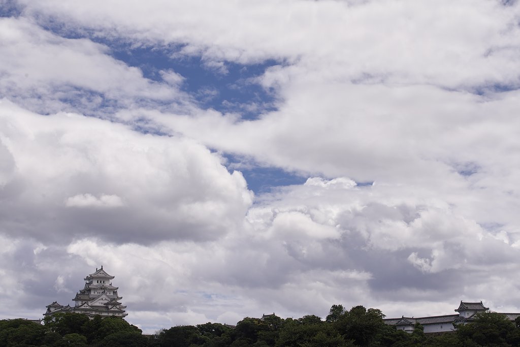白雲の城