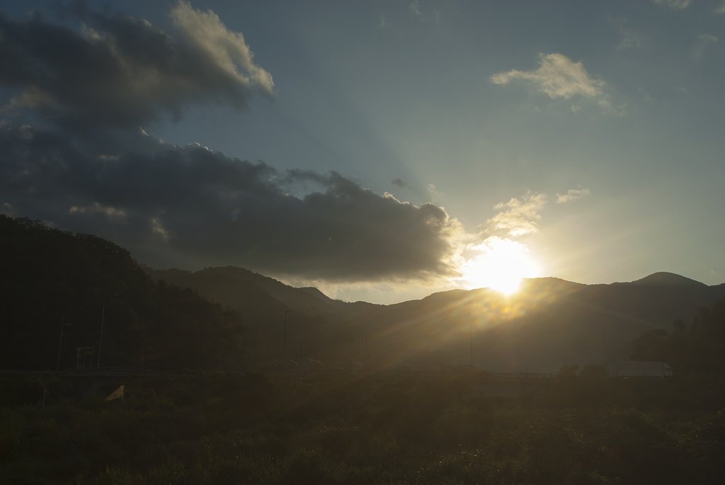 朝日の出