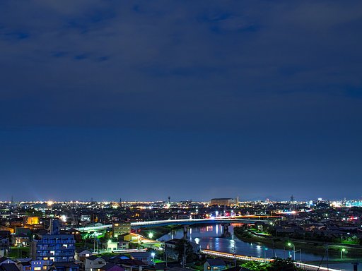 我が町【夏】の日8月14日夜