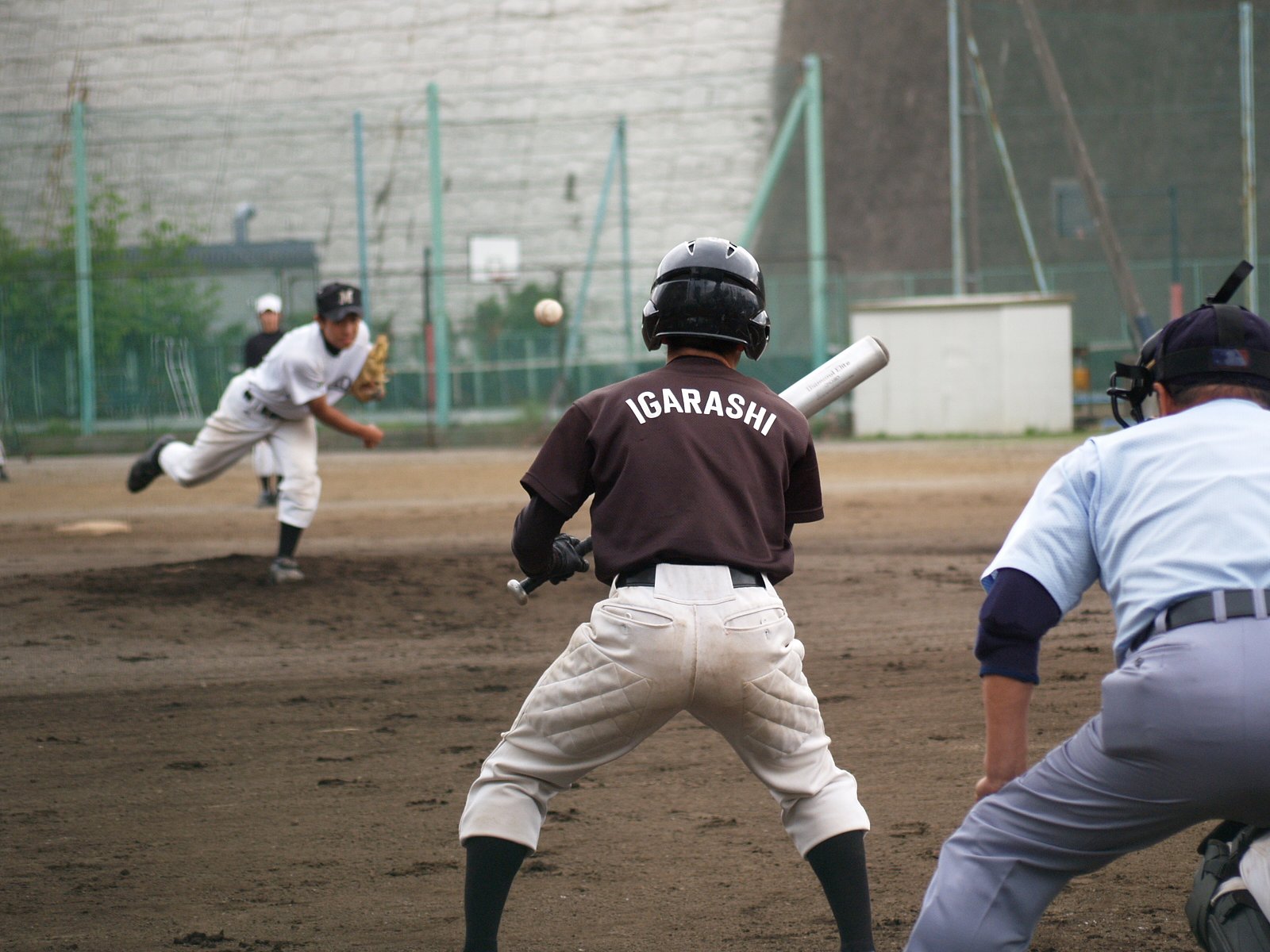 中学ではチームメイト