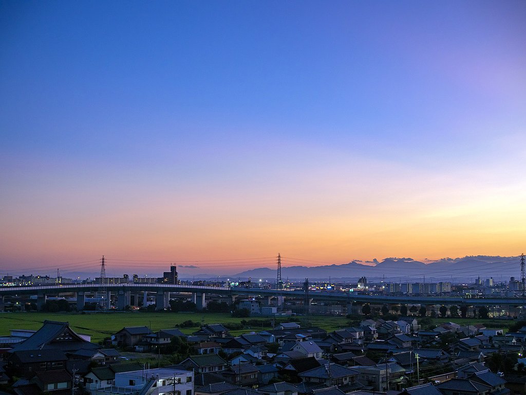 ９月8日の夕焼け 