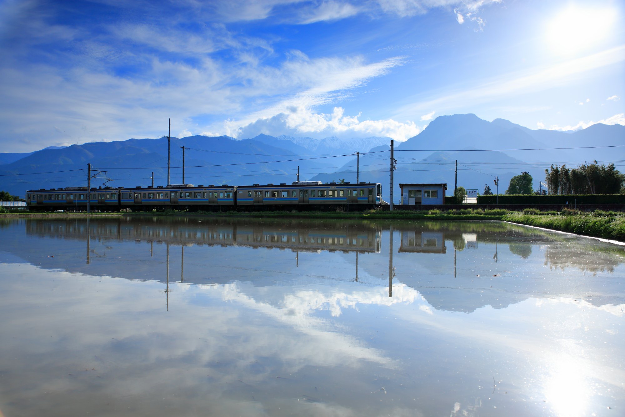 水鏡の頃～夏行列車～