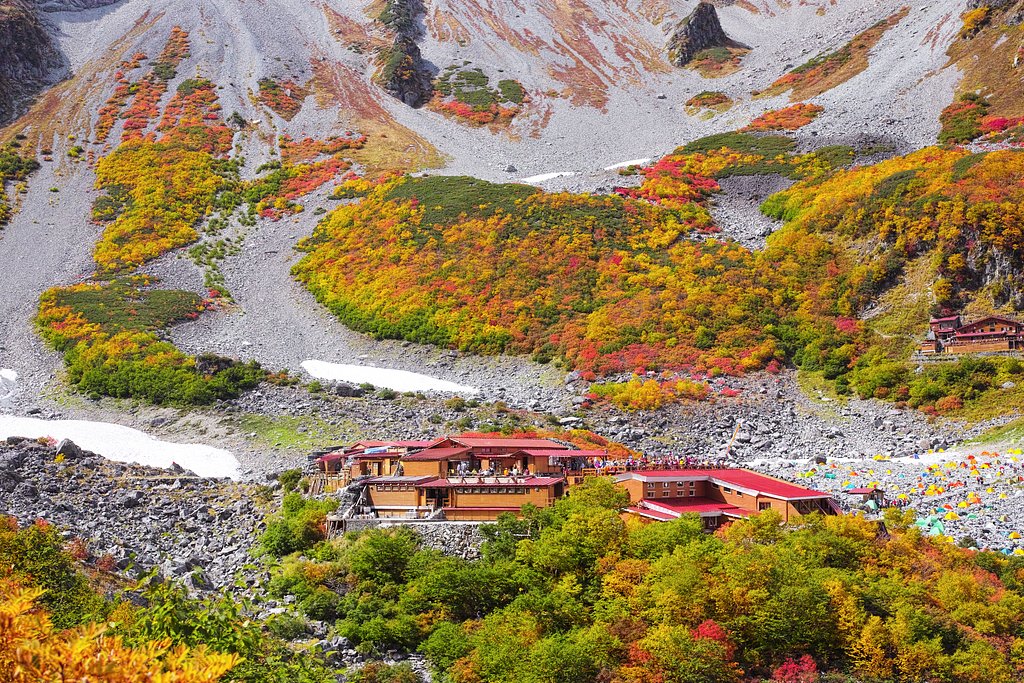 錦秋涸沢