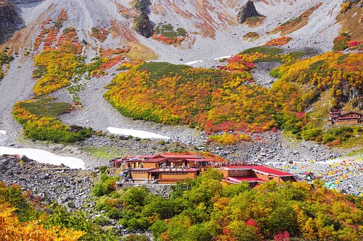 錦秋涸沢