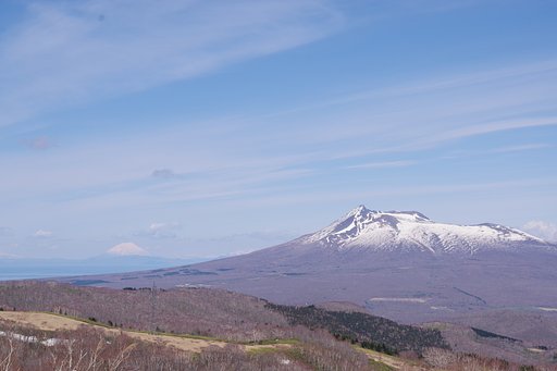 渡島富士と蝦夷富士