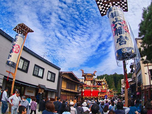 秋の高山祭り