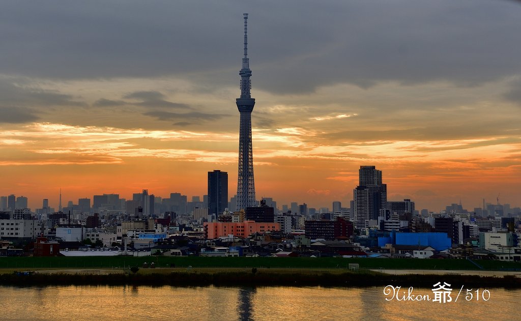 東京スカイツリー&東京タワー&富士山
