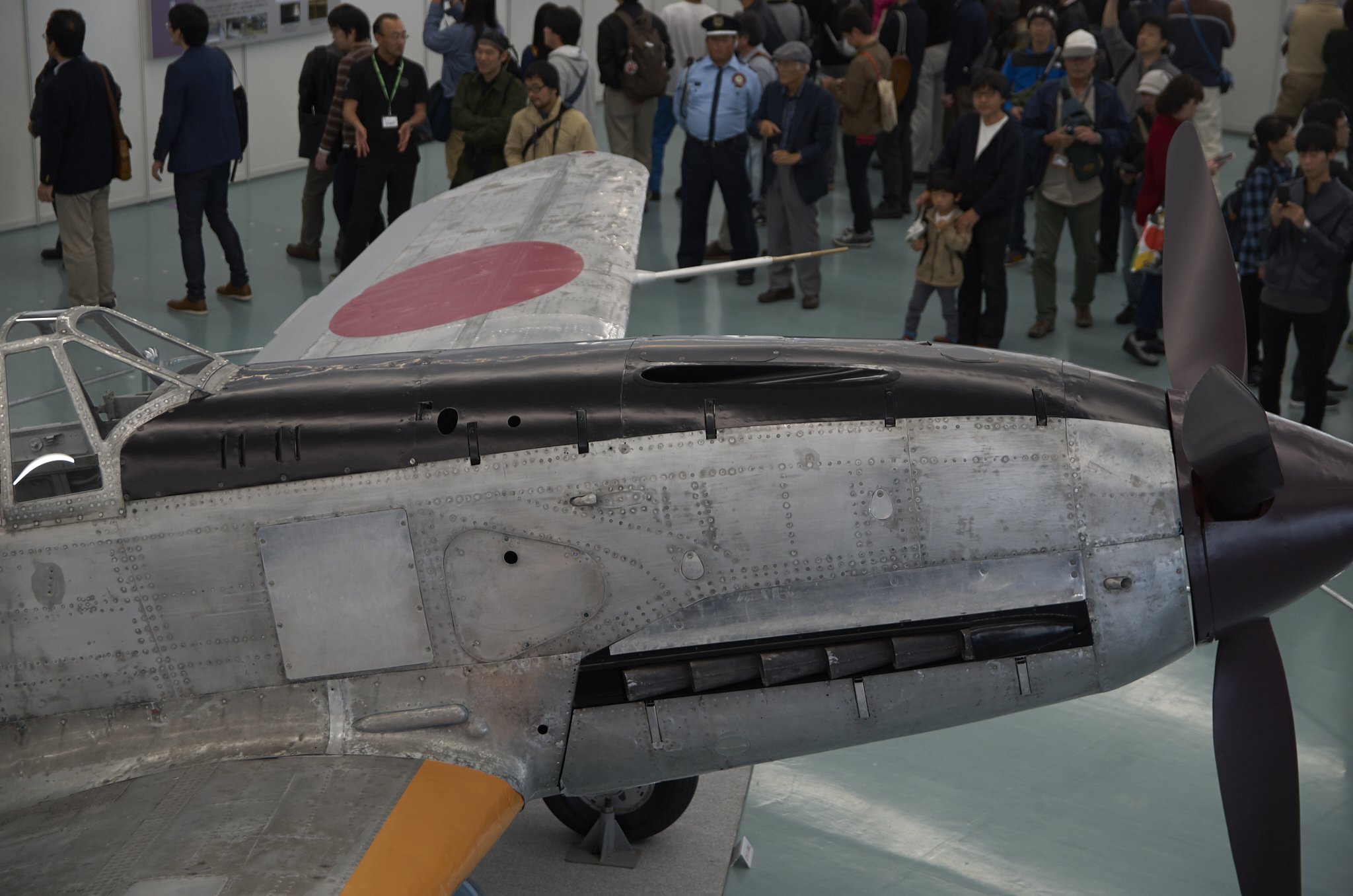 近代産業遺産三式戦闘機（飛燕）