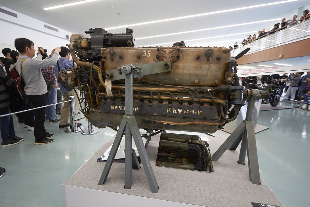 近代産業遺産三式戦闘機（飛燕）/