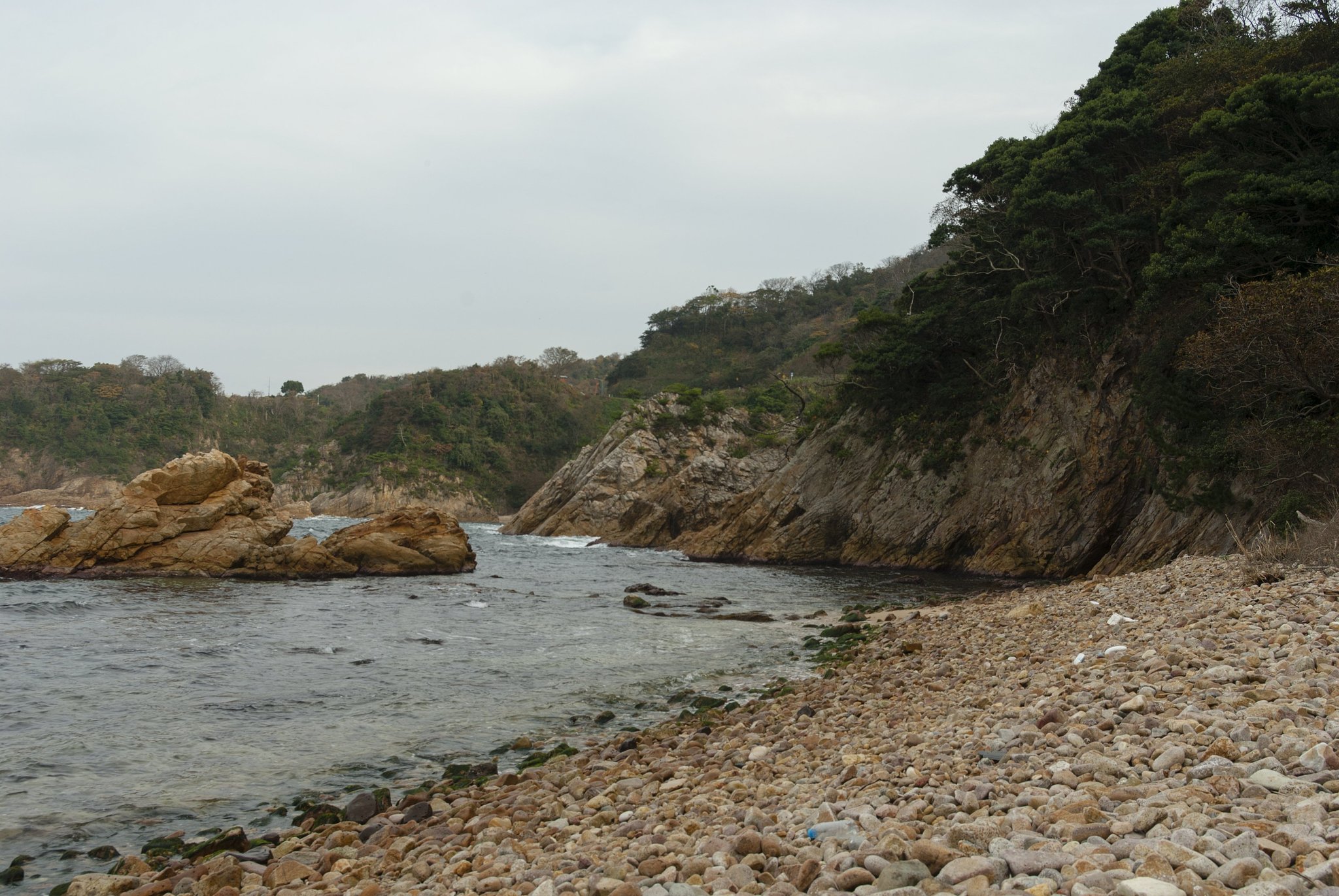 城原海岸から田後背後を！