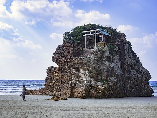 【形】稲佐の浜