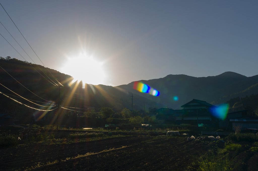 強すぎる光芒