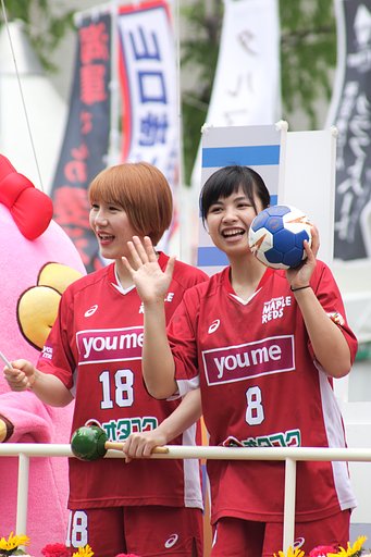 広島メイプルレッズ　ハンドボール選手