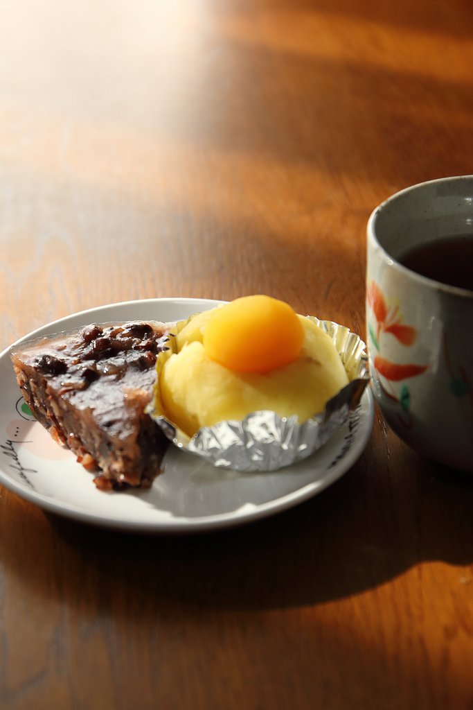 【料理】栗きんとんと小豆ようかん