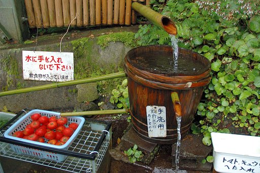 懲りずに白糸の滝（野菜売り場）