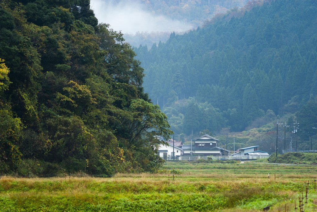 時折小雨が・・。