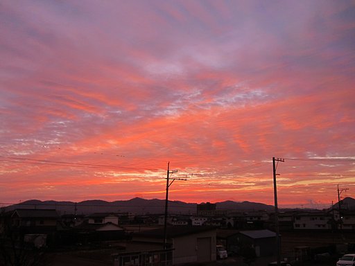 朝焼け