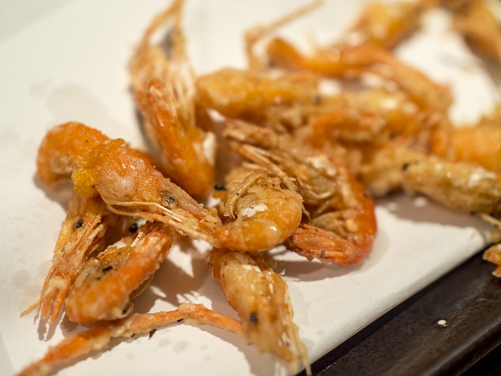 【料理】川エビから揚げ