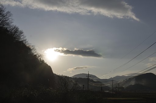 冬の太陽！