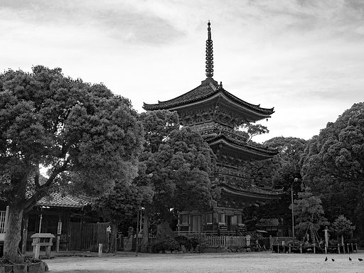 甚目寺観音　三重塔（重要文化財） 