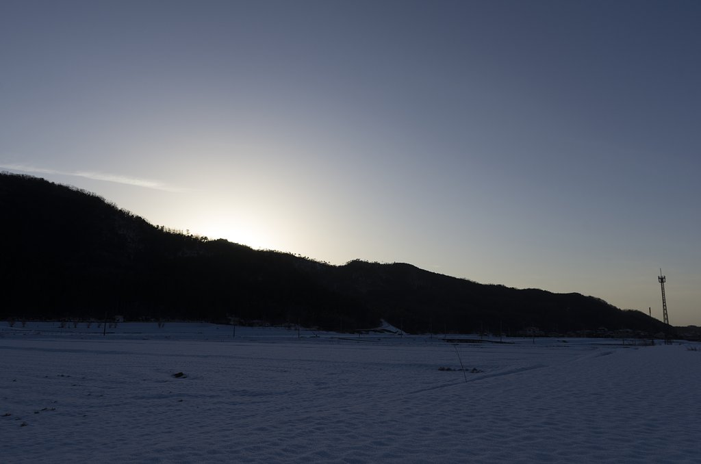 夕方！