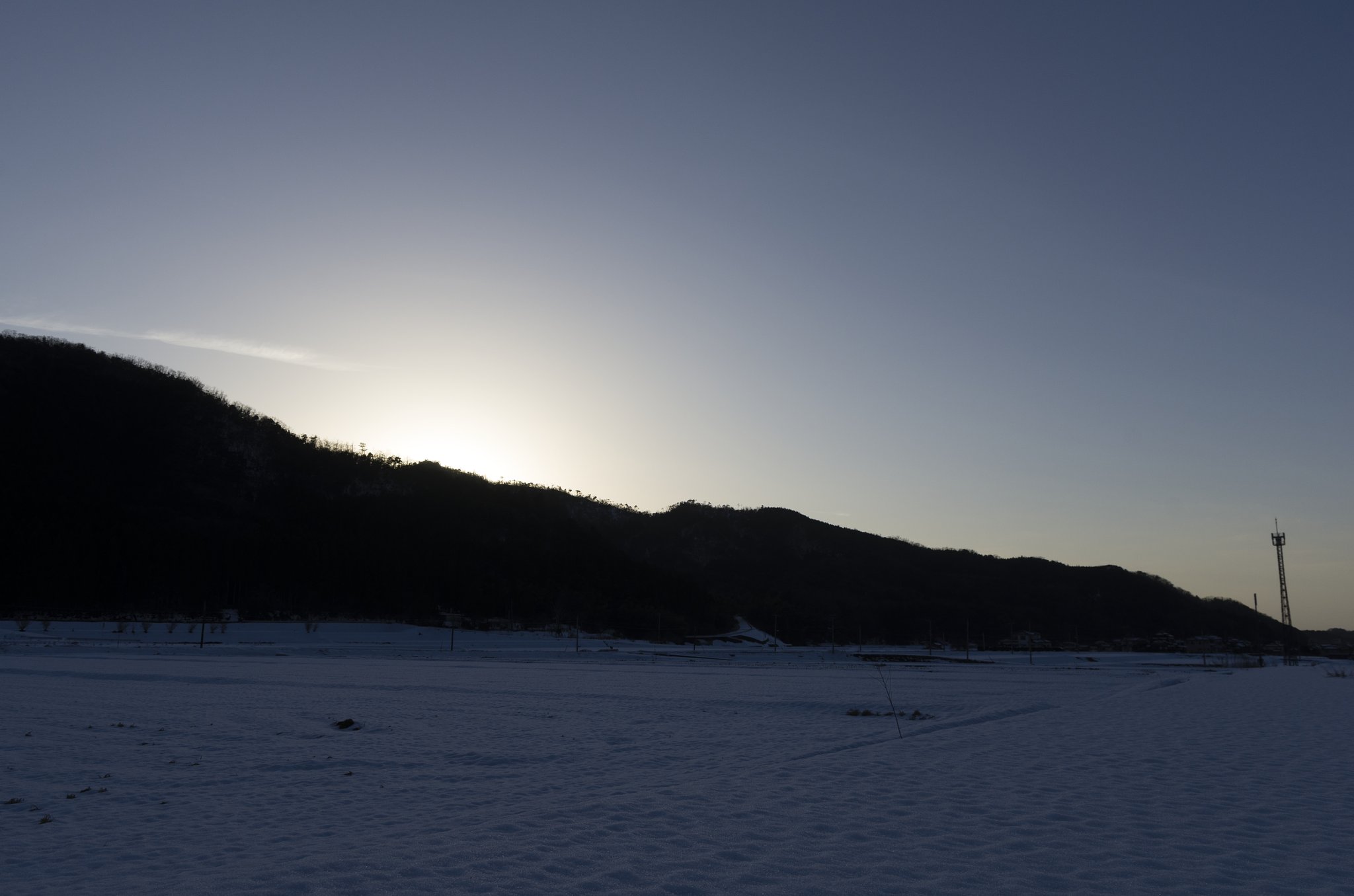 夕方！