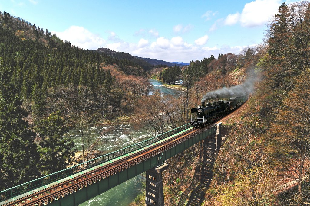 渡るSL