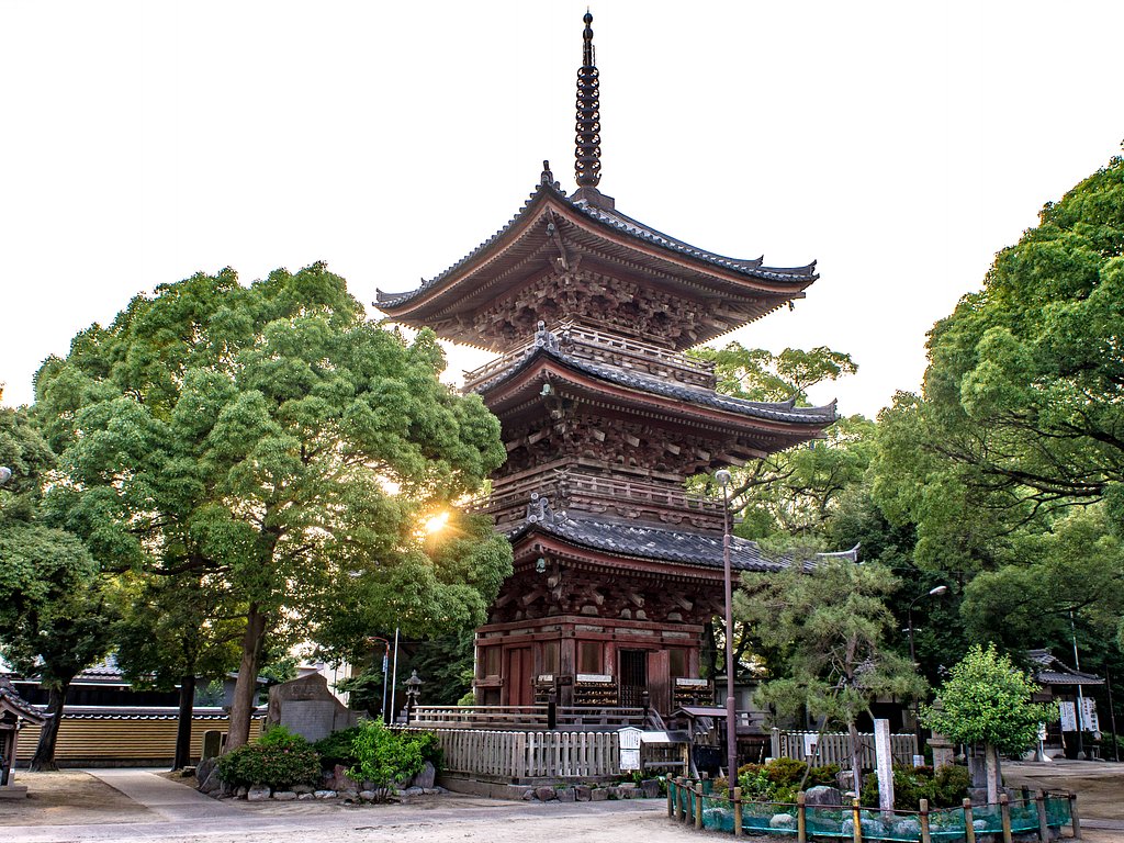 【寺社百景】三重塔