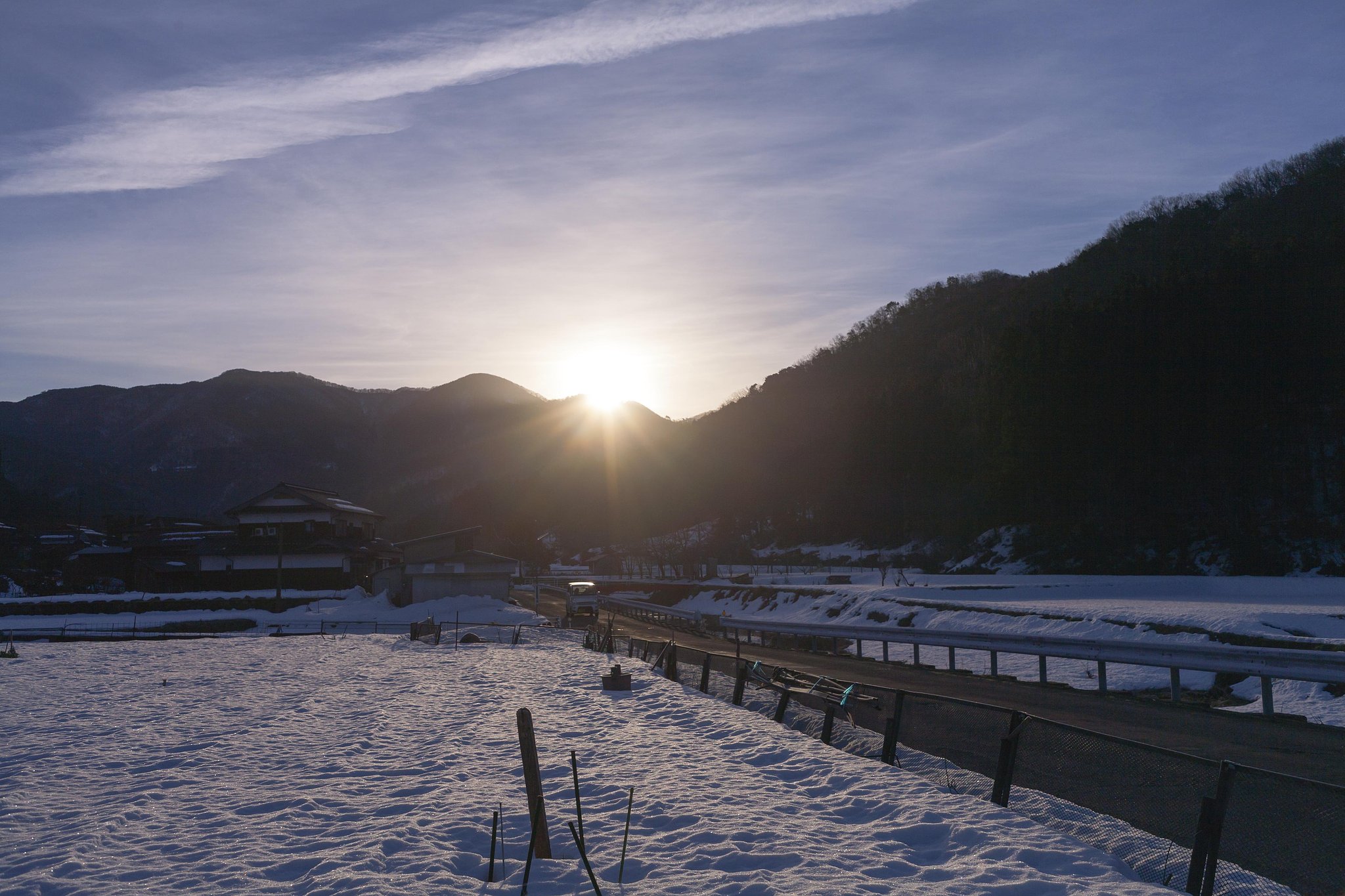朝日の出！