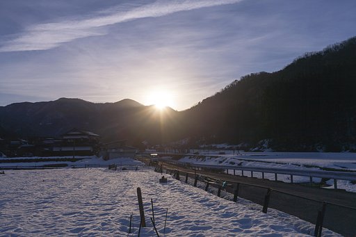 朝日の出！