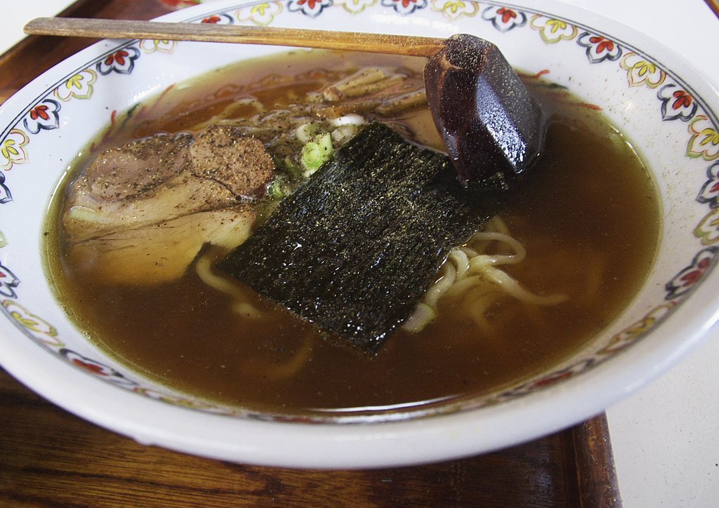 ラーメンを食いました