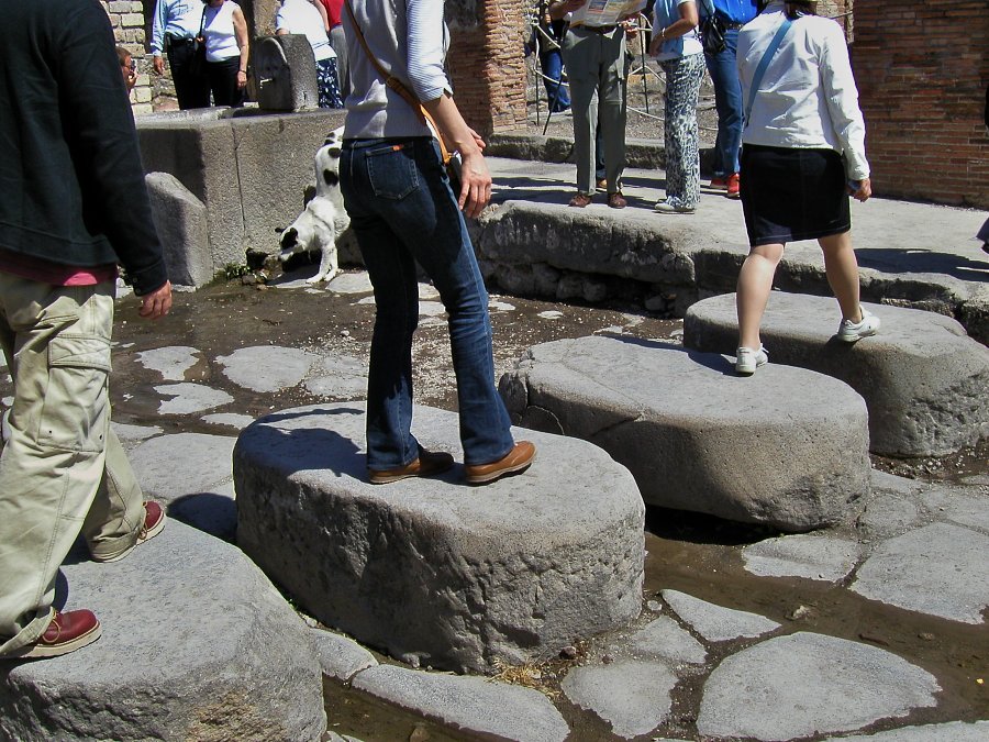 ポンペイにて
