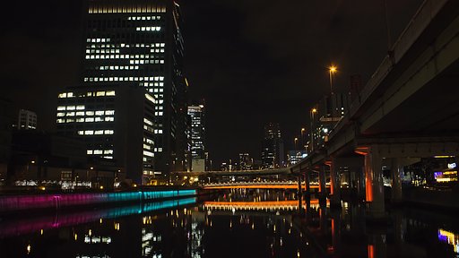 水都ライトアップ