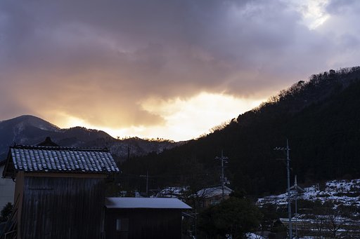 一寸だけ朝日(再)