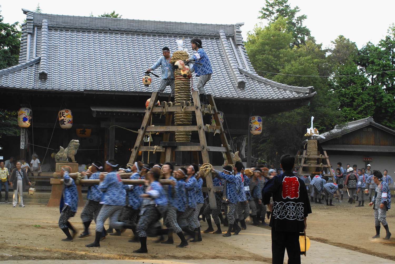 大筒奉納