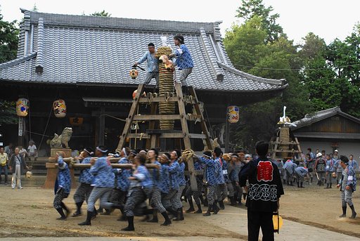 大筒奉納