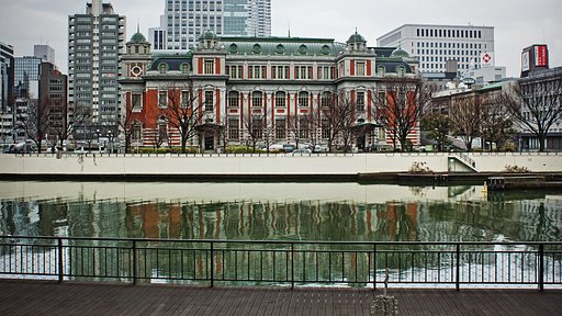 HDR「中之島中央公会堂、水景」