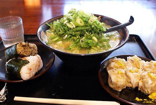 【淡】と食べました