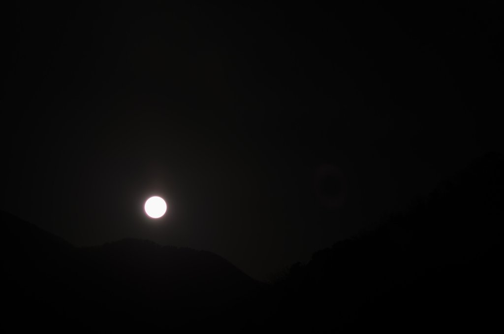 朝の太陽！