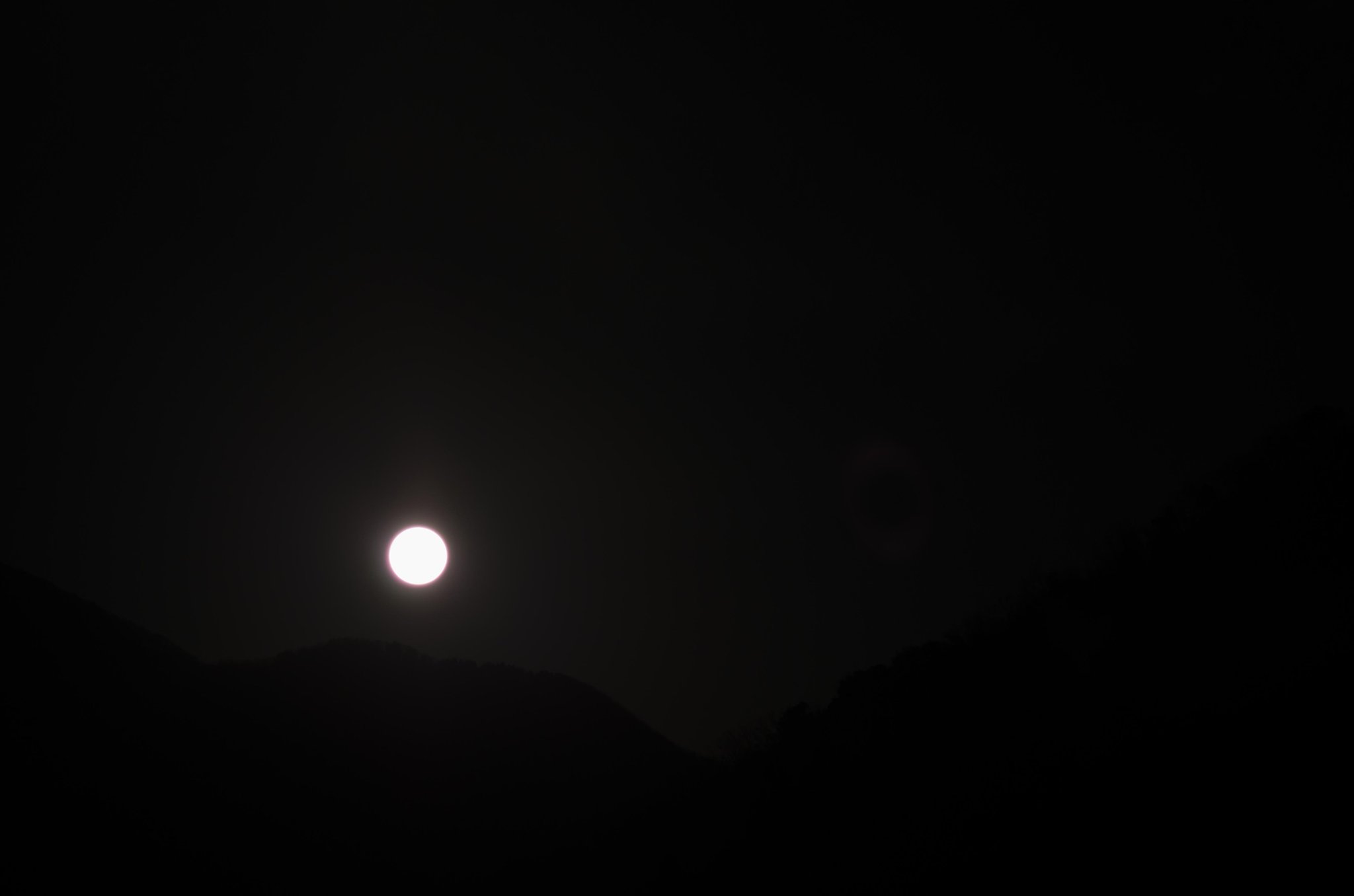 朝の太陽！
