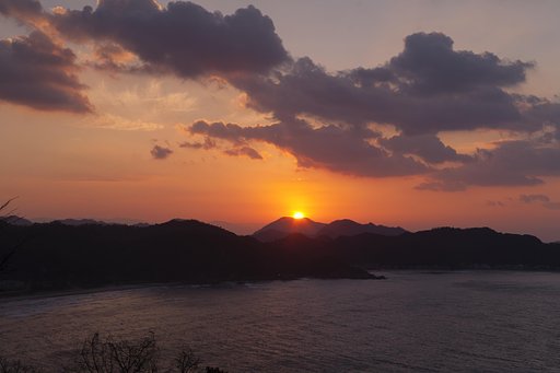 夕陽の入り！
