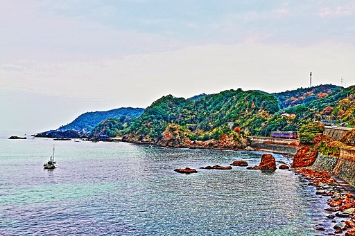 折居の海ＨＤＲ油絵風