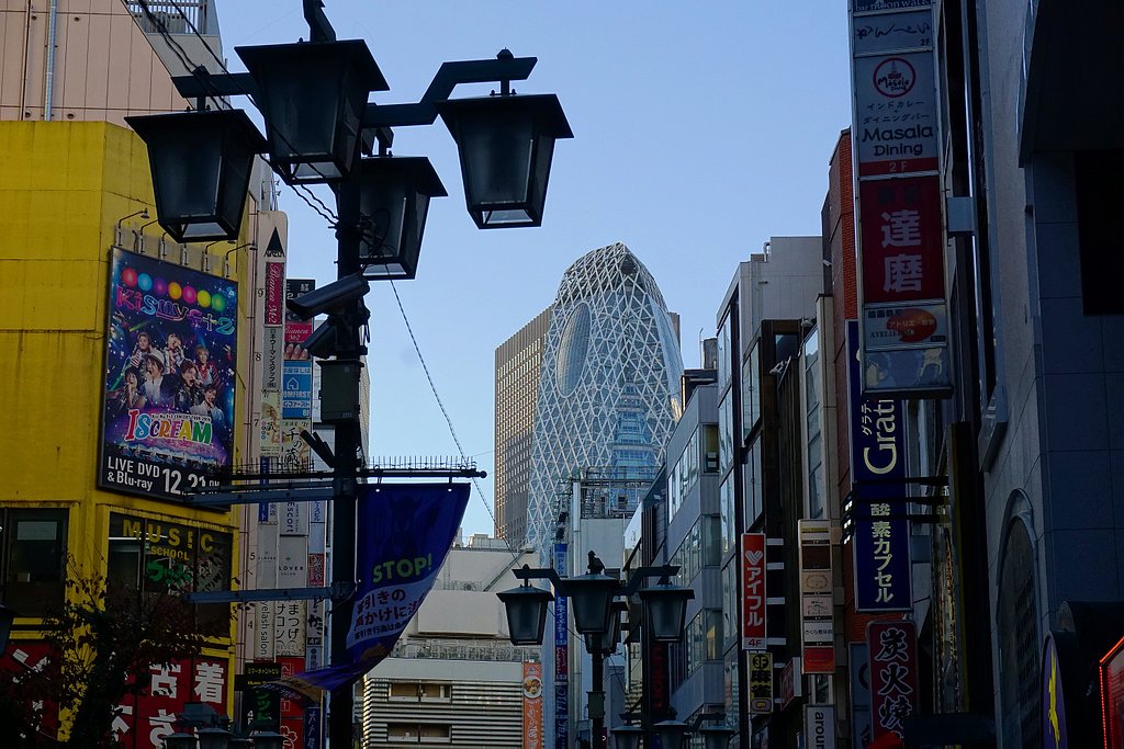 夕暮れの街