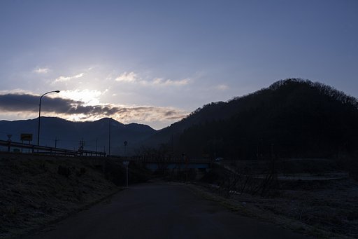 晴れた朝！
