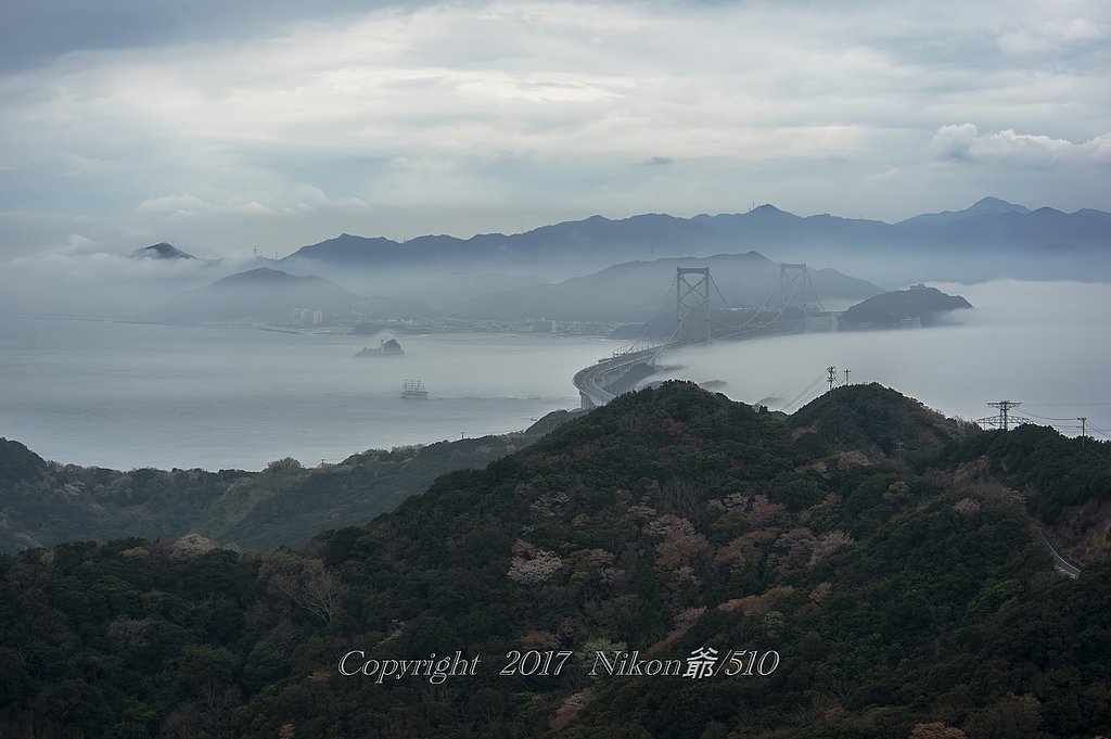 鳴門海峡春景色